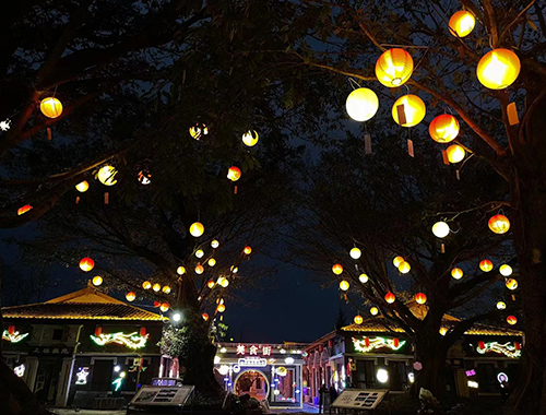 “小院夜景初妆”——蓬安相如故城夜游初现雏形