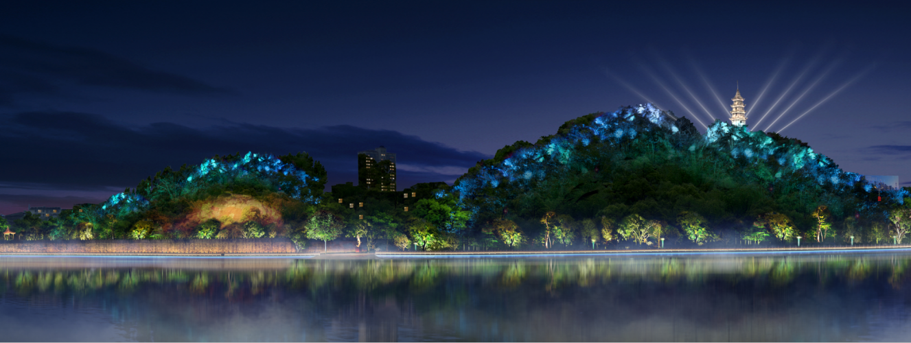 夜游陆水河