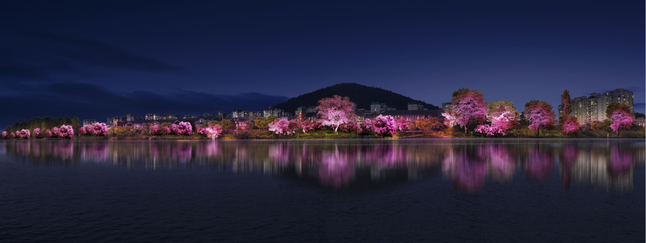 夜游陆水河